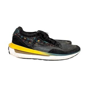 Fila Black and Yellow Sneakers